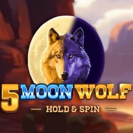 5 Moon Wolf logo by Apparat Gaming at Gransino Casino
